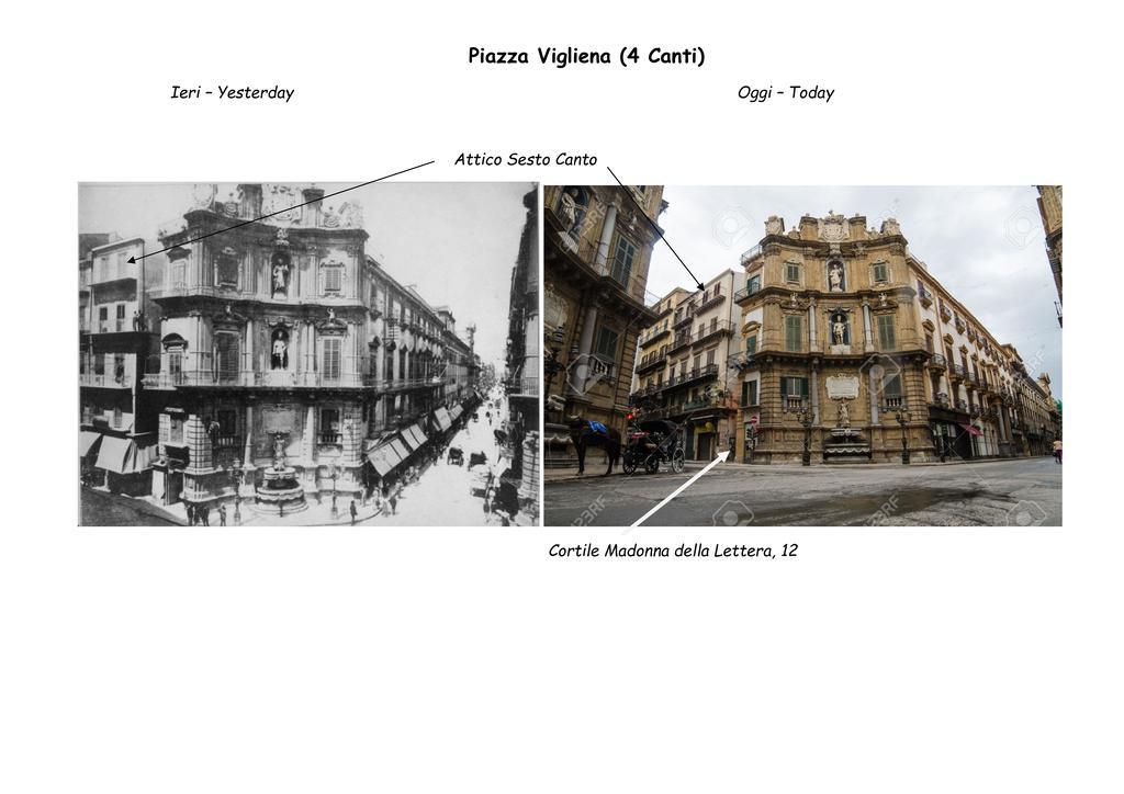 Attico Sesto Canto Palermo Exterior foto
